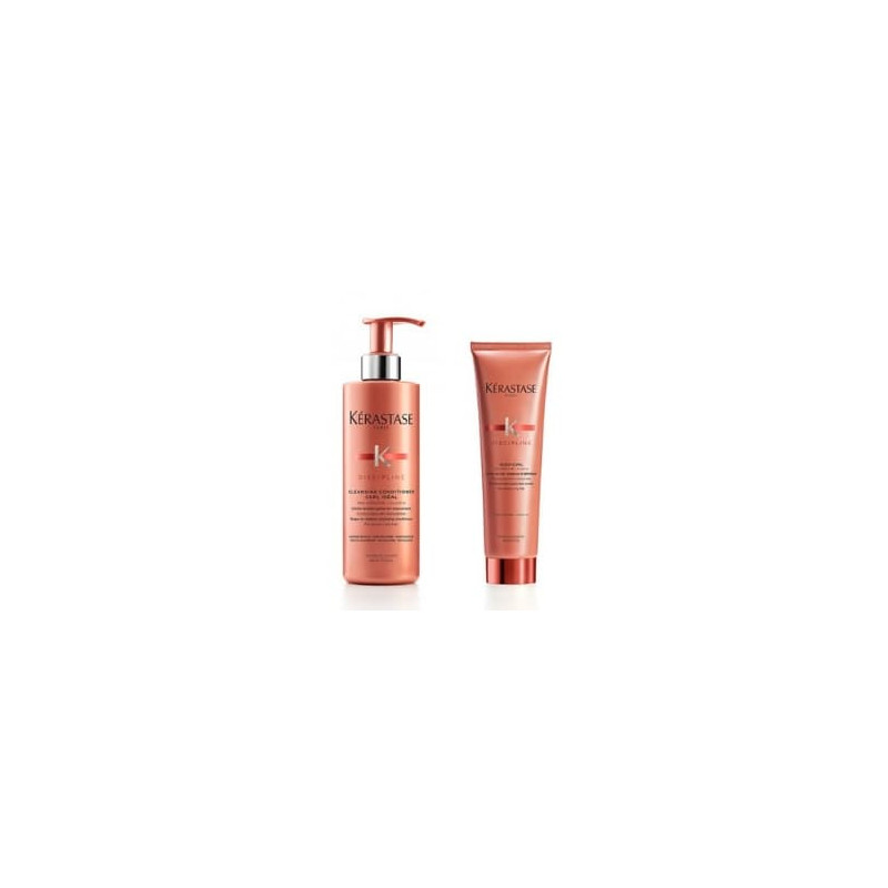 Kerastase Discipline Cleansing Conditioner Curl Ideal  + Kerastase Discipline Oléo Curl Ideal