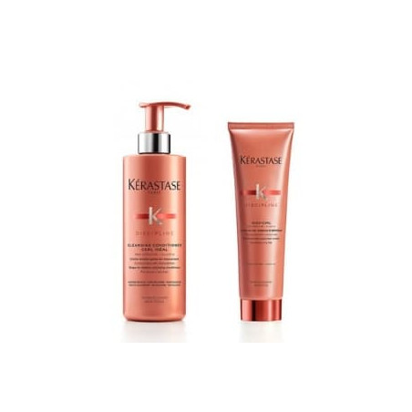 Kerastase Discipline Cleansing Conditioner Curl Ideal  + Kerastase Discipline Oléo Curl Ideal