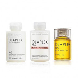 OLAPLEX - Kit -N3 Hair Perfector 100 ml+ N6 Bond Smooter 100 ml + N7 Bonding oil 30 ml